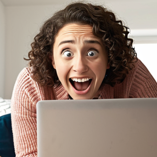 Home 4 **Image:** A person happily discovering hidden money (dormant bank accounts, insurance claims) using a laptop. Focus on the excitement and surprise of finding unexpected funds.
* **Prompt:** "Excited person discovering hidden money online, laptop screen showing recovered funds, surprised and happy expression, financial windfall"